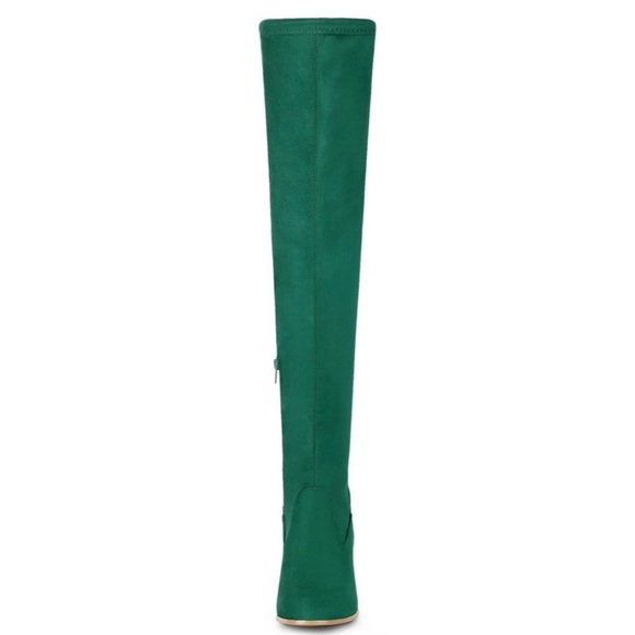 Poison Ivy Women's Round Toe Chunky Heel Green
Over the Knee (Thigh) High Boots - Picture 3 of 10